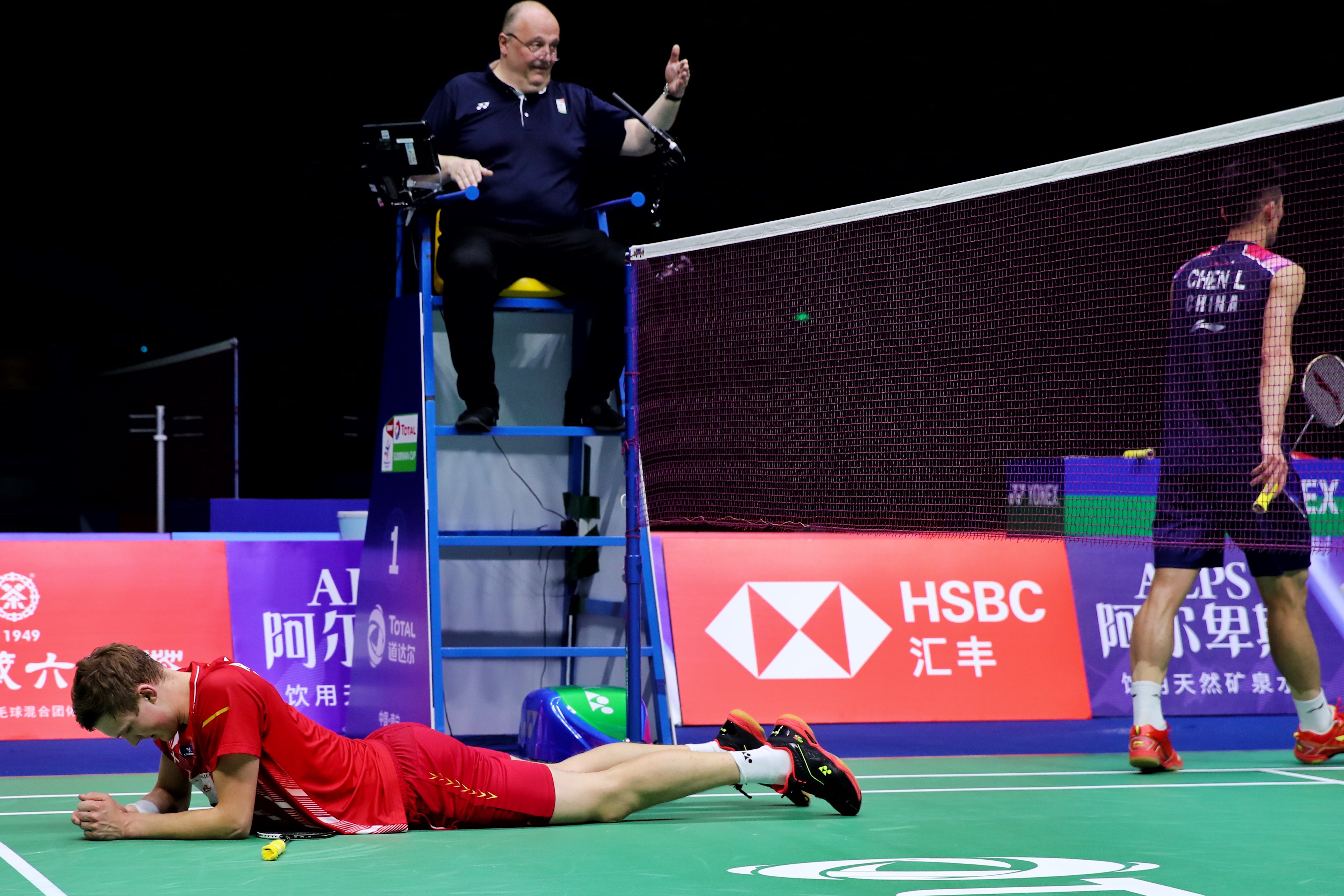 印尼队鏖战丹麦队，安赛龙状态火热