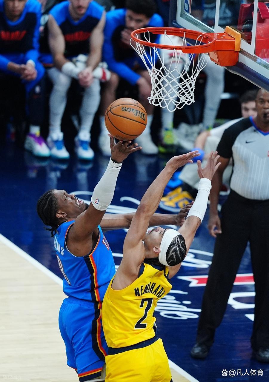 雷霆翻盘步行者，浓眉哥扛起全队